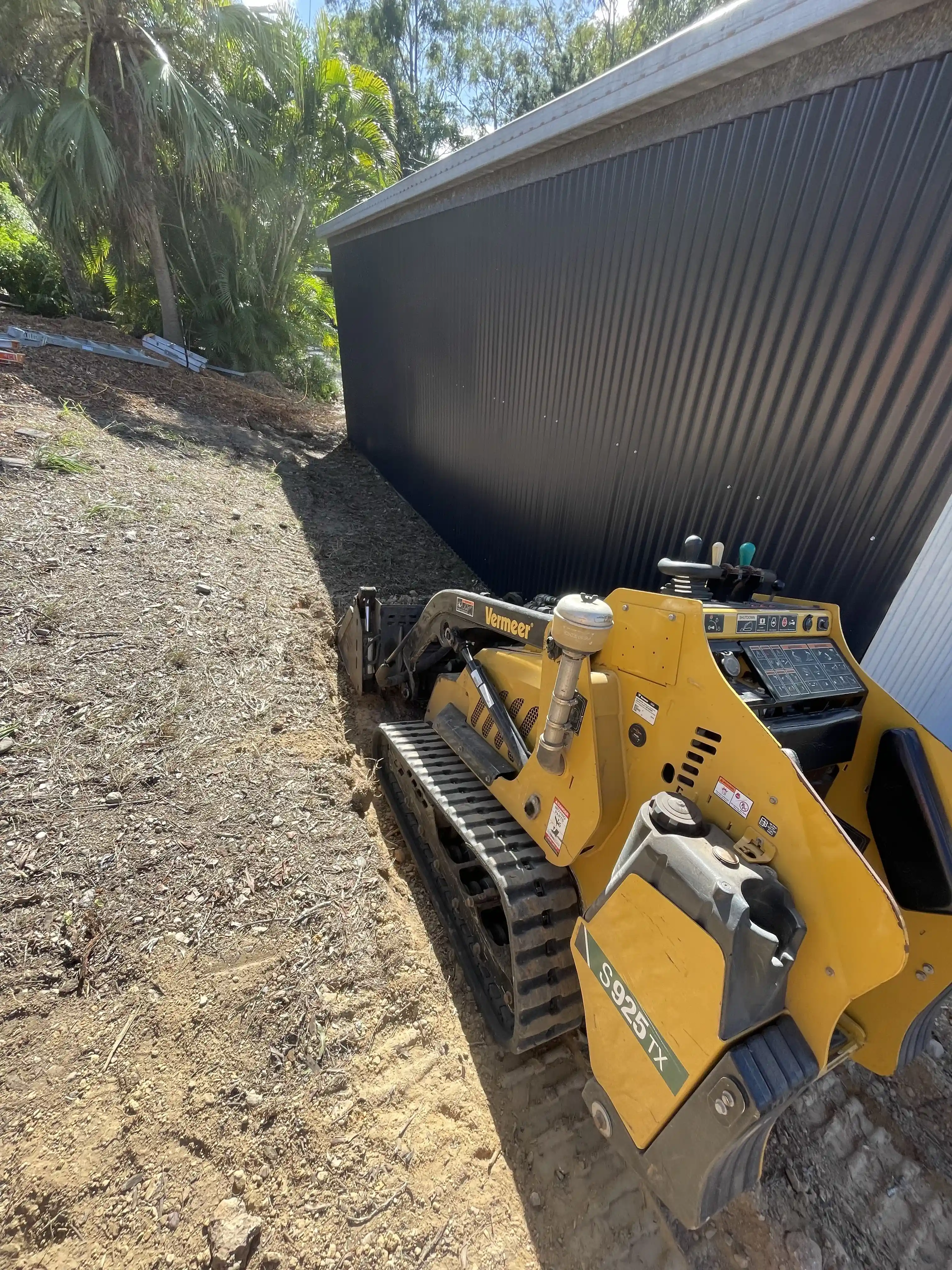 Bundy Dingo tipper truck on a Bundaberg job site